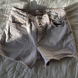 Target White wash Jean shorts